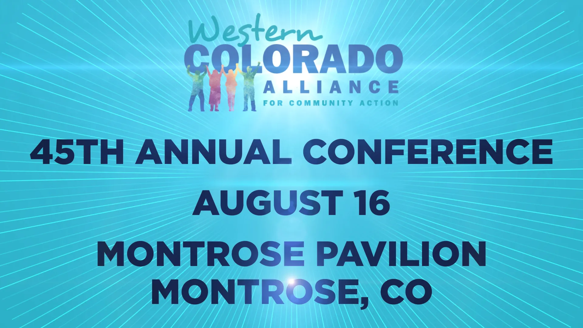 2025 Western Colorado Alliance Annual Conference, Montrose Pavillion