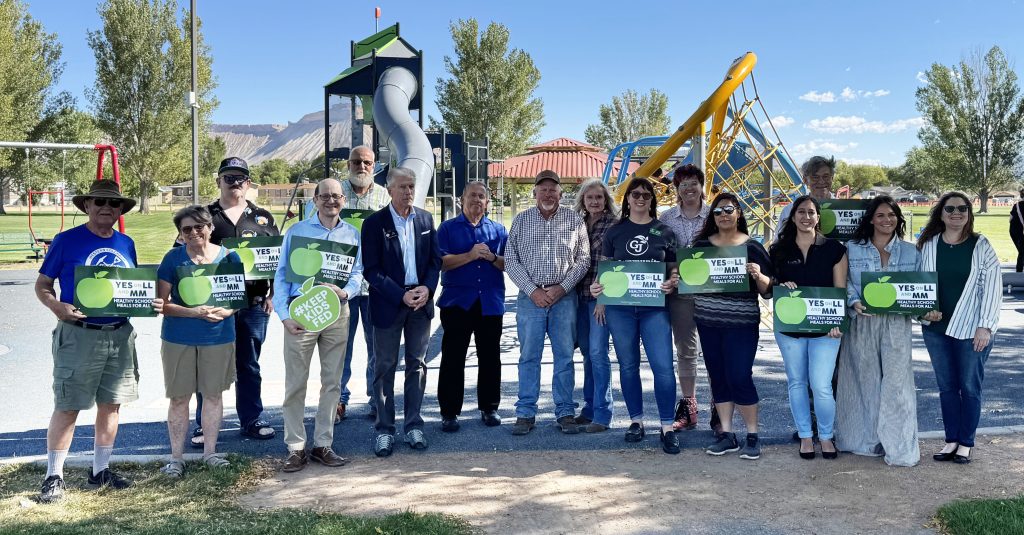 Alliance members come together with allies to support Propositions LL and MM in a launch event