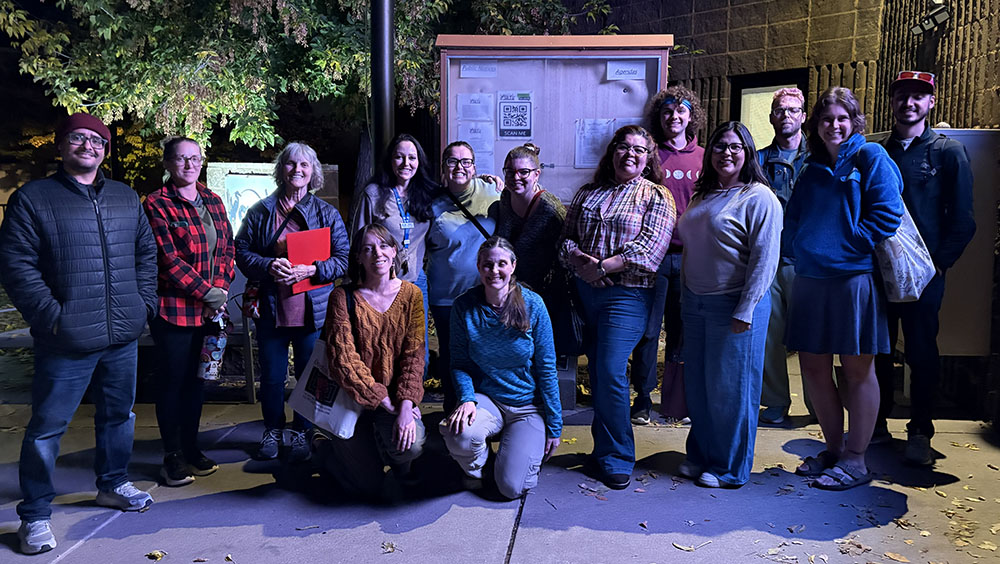 Members of Western Colorado Alliance of Garfield County before addressing the Rifle City Council