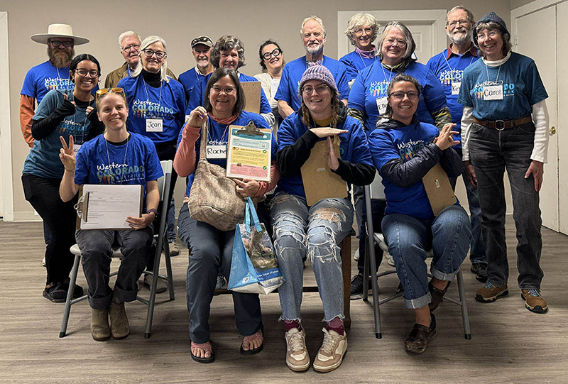 The intrepid canvassers of Uncompahgre Valley Alliance